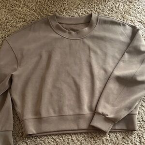 lululemon athletica Taupe Sweatshirt